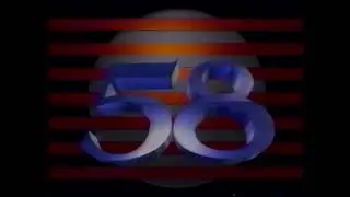 WDJT - Channel 58 - Milwaukee, WI - end of broadcast day -  circa 1990
