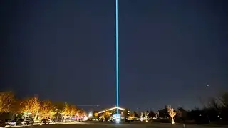 My 500-Watt Architect Laser lighting up the Texas Sky 🌙
