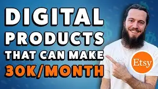 5 идей цифровых продуктов Etsy, которые заменят вам работу с 9 до 5 в 2025 году