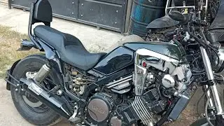 Yamaha fzX 4silinder custom back rest. .