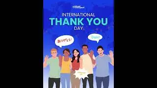 Different languages. Different cultures. One shared message: thank you.