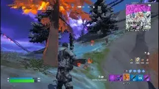 Hit an opponent with a fully drawn Primal Flame Bow - Fire with Fire Quests Fortnite