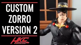 Custom ZORRO V 2.0 Marvel Universe action figure review made by Hunter Knight Customs