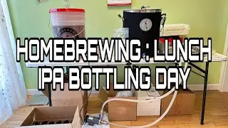 Homebrewing : All Grain - Maine Beer Company Lunch IPA Clone Bottling Day | LIVE!
