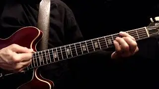 Terry Medeiros Rhythm Guitar Studies passing (NR) dom 9th subs progression 06192023 (No Talking)