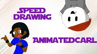 Speed Drawing AnimatedCarl