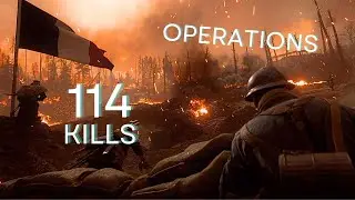 Battlefield 1: 114 Kills in Operations | Verdun Heights