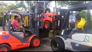 Pengiriman Unit Forklift Kapasitas 3 Ton untuk Lokasi Comal, Pemalang