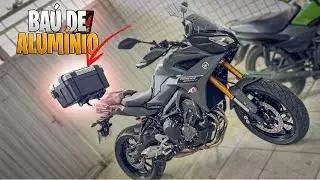 INSTALEI O BAÚ NA TRACER 900 | FICOU TOP!