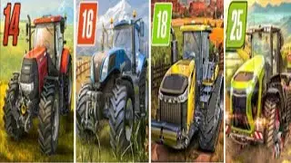 Farming simulator | Fs14 vs Fs16 vs Fs18 vs Fs25?| Timesplay | gameplay | multiplayer |