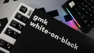 Мой первый набор клавиш GMK! Стоит ли он того? Обзор клавиш GMK + распаковка White on Black + звуковой тест