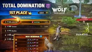 TOTAL DOMINATION 😈 | 1st Place Victory | The Wolf Online Simulator