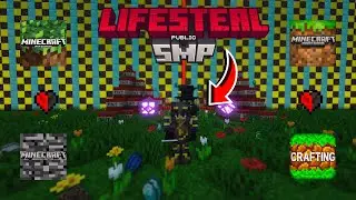 LIFESTEAL SMP FOR CRAFTING AND BUILDING,PE,JAVA,BEDROCK | crafting and building smp