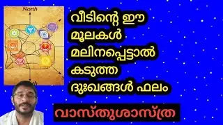 വീടിന്റെ ഈ മൂലകൾ മലിനപ്പെട്ടാൽ കടുത്ത ജീവിത ദുഃഖങ്ങൾ ഫലം