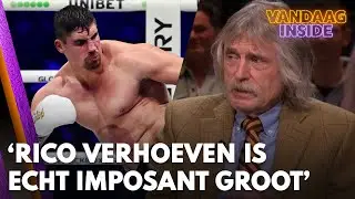 Johan lovend over Rico Verhoeven: 'Hij is echt imposant groot' | VANDAAG INSIDE