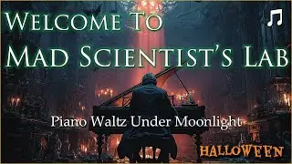 🎃Mad Scientist Moonlight Waltz | Gothic Dark Piano Solo Halloween Piano Music 2025