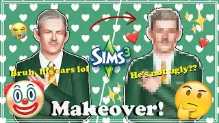 Jeffrey Cook (Yuck, Corrupt Politician) 😭 || The Sims 3: Townie Makeover || (Download Sim)