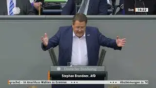 Brandner im Bundestag: &bdquo;Die einzigen Nazis sitzen auf der linken Seite&ldquo; &ndash; AfD-Politiker