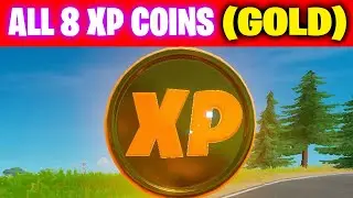 All GOLD XP COINS LOCATIONS IN FORTNITE SEASON 5 Chapter 2 (WEEK7-14)