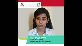Student&rsquo;s Speak: Inderjeet Kaur, Batch 2020-22 &ndash; MBA (Real Estate Management)