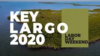 Key Largo Florida Labor Day Weekend 2020 Aerial Drone Travel Video Compilation