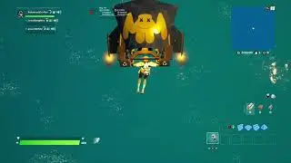 Fortnite Golden Mello Rider Gameplay