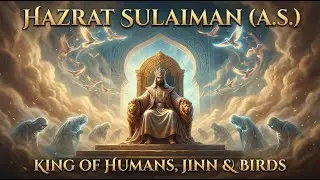 Hazrat Sulaiman (A.S) &ndash; The King of Humans, Jinn & Birds | Islamic Story Full Biography
