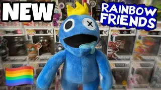 NEW RAINBOW FRIENDS BLUE PLUSH UNBOXING & REVIEW!!! || Roblox Indie Horror Game 2022 🌈