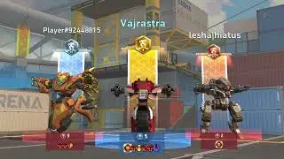 Gameplay Mech Arena 2nd place in the match @VajrastraGames #vajrastra