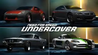 All CHARACTER'S CARS In NFS UNDERCOVER