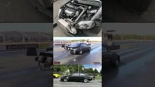 Section 8 v2 1500whp AWD Civic first test session 7.67 @ 190mph