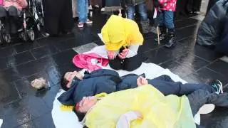 egyptian flashmob protest part 2