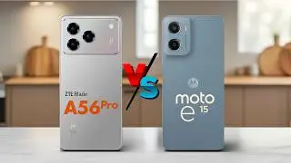ZTE BLADE A56 PRO VS MOTOROLA E15 😎 FULL COMPARACION