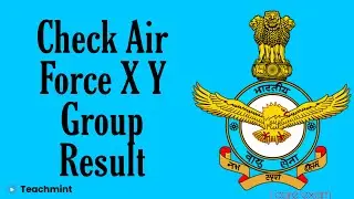 Air force x y group result 2021