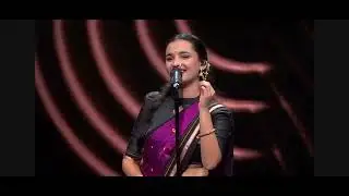 Mann Dhaavataya || मान धावतय || byRadhika Bhide (Marathi Girl) in I-POP Reality show #singer #song