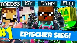 FORTNITE mit FLO, ISY, TOBBSS & RYAN ist ZU LUSTIG