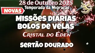 Miss&otilde;es Di&aacute;rias, Velas Sazonais, Bolos de Velas, Cristal do &Eacute;den |Sert&atilde;o Dourado |Sky Filhos da Luz