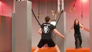 Ninja Duell im NINFLY M&uuml;nster Paul St&ouml;ckel vs Tijmen Welling