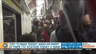 Transit announcement expected to be about the relief line, and other top stories