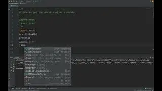 Python tutorial #33 - How to get the details of math module.
