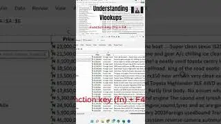 Understanding VLOOKUPS #dataanalyticscourse #tutorial #exceltips #excel #education #dataanlysis