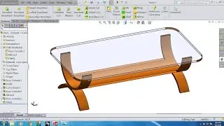 solidworks furniture design Table