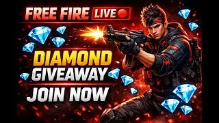 FREE FIRE LIVE 🔴 Diamond Giveaway 🎁 | Join Now | Custom Room | Unstoppable Gamerz
