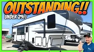 Under 30ft with AMAZING Layout!! 2024 Arcadia 246SLRK Fifth Wheel by Keystone RV