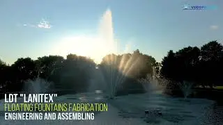 Floating fountain complex for the 