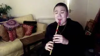 C minor Blues/Jazz  Improvisation with Irish Folk Tunes on Generation Bb Tin Whistle / Pennywhistle