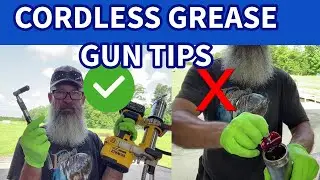 Grease Cartridge Replacement Made Easy Cordless Grease Gun Tip
