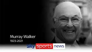 Tributes paid to Murray Walker
