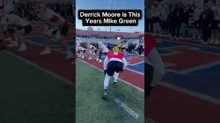 Derrick Moore senior bowl rep shows he will be this years Mike Green in the upcoming 2026 NFL Draft