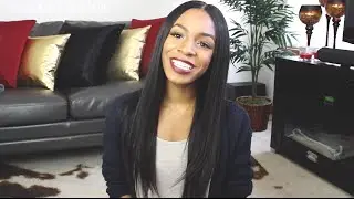 Virgin Brazilian Hair Lace Front Wig feat. Wow African | VICKYLOGAN